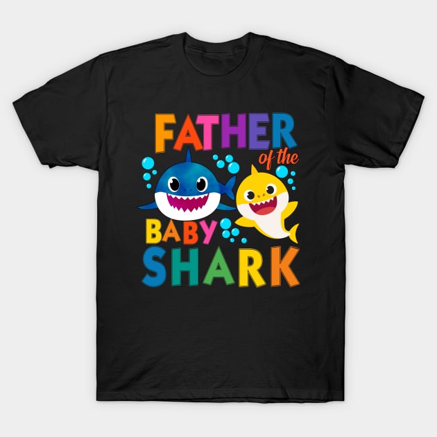 Father of the baby shark T-Shirt by  Memosh Everything 